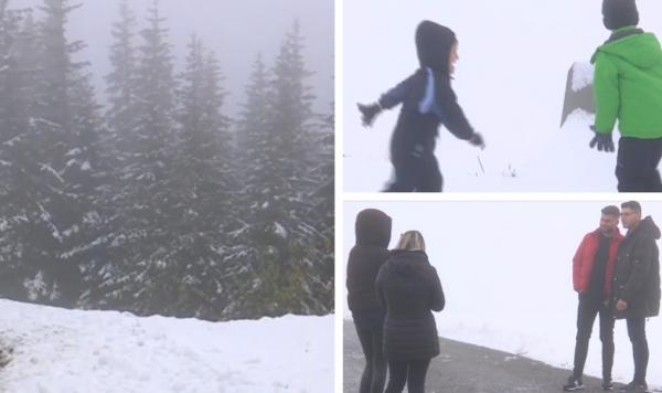 Moldova, Transilvania şi Oltenia, sub cod galben de viscol şi ninsori. Prima zăpadă din 2023 a venit cu două luni întârziere