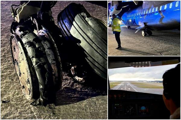 Cazul avionului TAROM ale cărui anvelope au explodat la aterizare. Un obicei periculos al piloţilor a provocat un incident similar în 2019