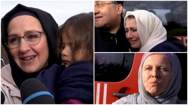 Momente emoționante la Baza Aeriană Otopeni, după evacuarea românilor din Gaza: "Am simţit aer liber, că am scăpat de o moarte adevărată"