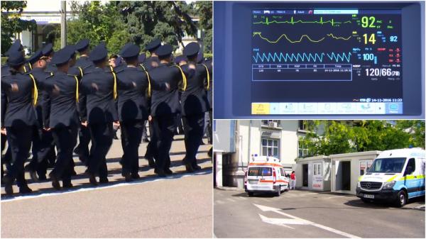 63 de studenți de la Academia de Poliție, la spital cu toxiinfecţie alimentară. Mâncarea primită la prânz şi cină ar fi de vină