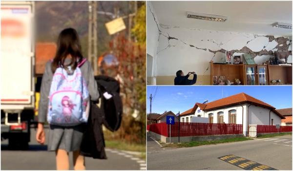 Copiii din Arcani vor învăţa într-o şcoală dotată la standarde moderne. Clădirea veche a fost afectată de cutremur