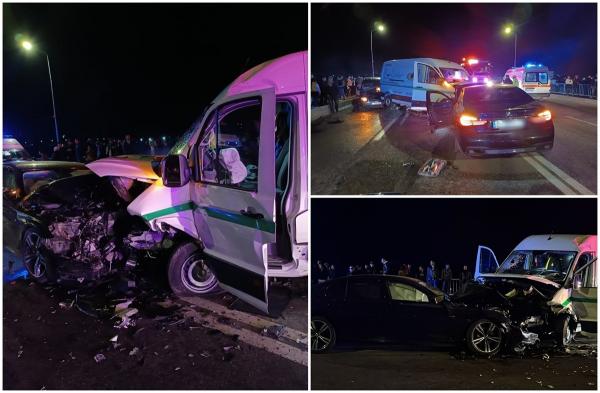 Accident de groază în Medgidia, între trei maşini. Şapte persoane rănite. Unul dintre şoferi era băut şi avea permisul suspendat