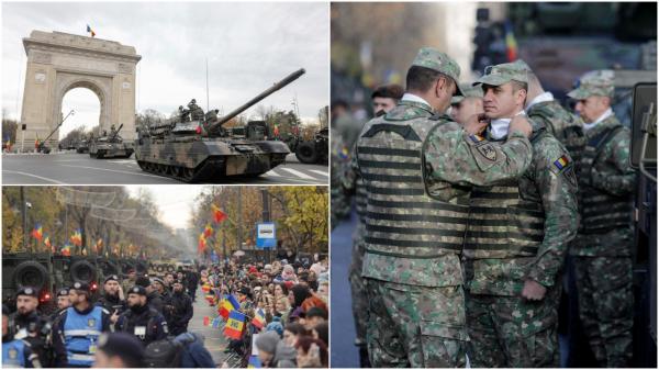 Parada militară de 1 Decembrie 2023 VIDEO integral. Elicopterele Black Hawk şi drona Bayraktar, admirate în premieră