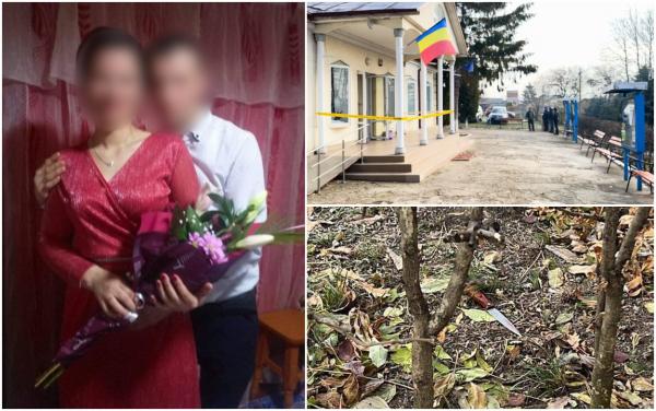 I-a spus "te iubesc", că nu vrea să divorțeze, apoi a înjughiat-o de mai multe ori. Filmul atacului de la primăria din Belcești