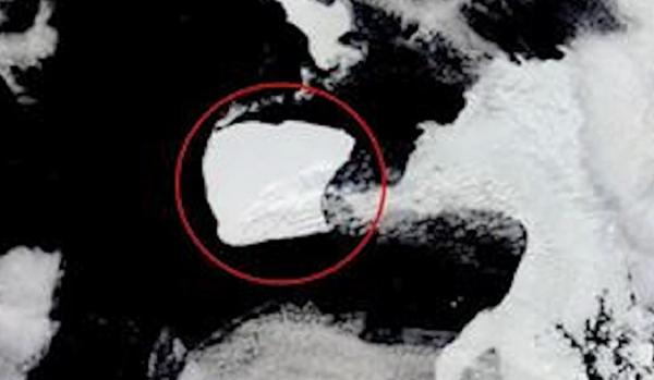 Cel mai mare aisberg din lume s-a pus în mișcare pentru prima dată după 30 de ani