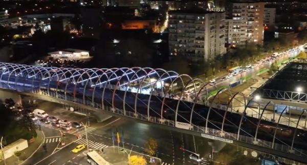 Pasajul Europa Unită, inaugurat de pietoni. Cum arată lucrarea de peste 70 de milioane de lei a Primăriei Sectorului 4