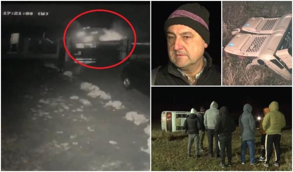 "I-a tăiat calea cineva din peco". Filmul dezastrului cu un mort şi patru răniţi din Galaţi. Accidentul a fost surprins de camerele de supraveghere
