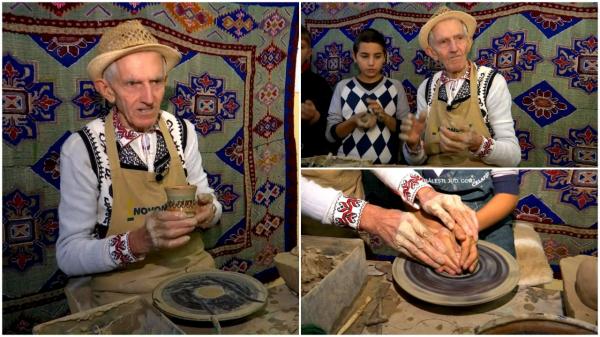 Meşteşug vechi de mii de ani, pe cale de dispariţie în Gorj. Nea Dumitru vrea ca munca lui, apreciată şi peste hotare, să fie continuată de tineri