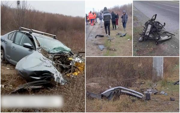 Filmul accidentului în care a fost implicat Bogdan Stamatoiu. În momentul impactului, jurnalistul GSP era singur pe şosea