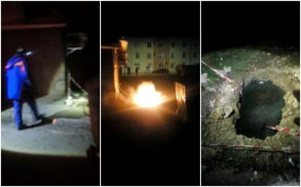 "Nu ştim, gaz... curent, că bâzâie. Şi clocoteşte şi ies flăcări". Un Dorel nepalez a făcut praf rețeaua de curent electric, într-un cartier din Petrila