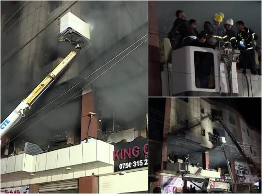 Incendiu devastator într-un cămin studenţesc. 14 oameni şi-au pierdut viaţa, după ce focul a mistuit două dintre etaje, în Irak