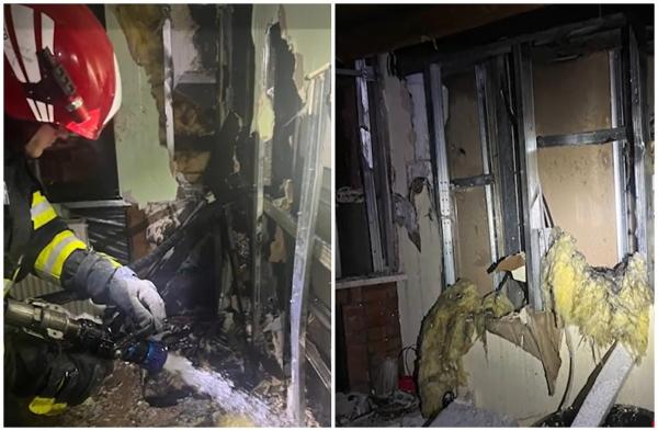 Bărbat de 56 de ani din Băile Olăneşti, mort după ce casa i-a fost cuprinsă de flăcări. Speriaţi, vecinii au dat alarma