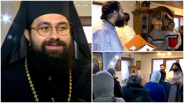 Certat cu Biserica Ortodoxă, un preot din Târgu Jiu a ținut Liturghia acasă, în sufragerie: "Dracul a îmbătrânit foarte tare și face răutăți peste aștepările noastre"
