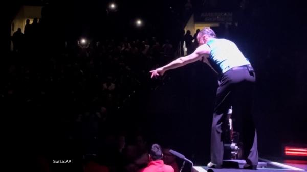 Concertul Depeche Mode din LA, întrerupt de o ceartă între fani. Ce a făcut solistul când a văzut răfuiala din public