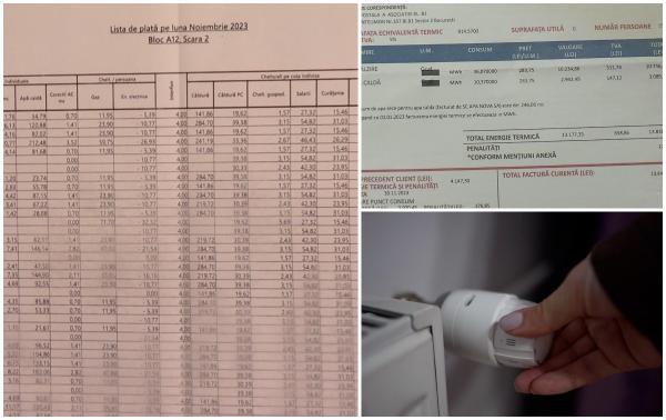 Factura primită de proprietarul unui apartament cu 3 camere. "Păi tu ai mai mult ca mine. Doamne..."
