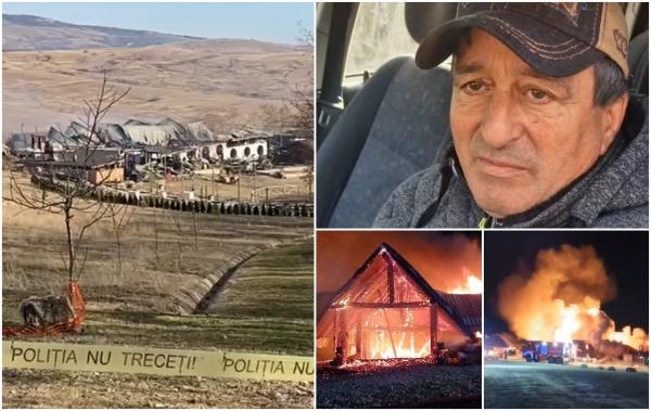 "E jale mare ce-i acolo, e distrugere totală!" Mărturii cutremurătoare de la locul tragediei din Tohani. Cinci morţi în incendiul de la Ferma Dacilor