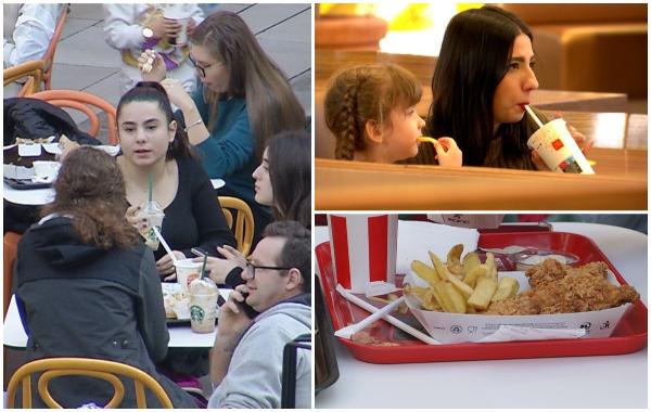 Au dat sarmalele şi cârnaţii, pe fast-food-ul din mall. Meniurile au variat de la 35 la 45 de lei. "Mai ai pofte, te mai saturi de mâncarea de acasă"