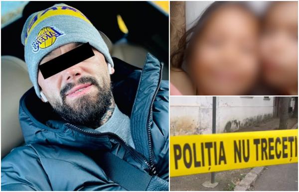"Sunt şocată. Cui rămân aceste fetiţe?" El este soţul criminal din Galaţi. A strangulat-o pe Lăcrămioara până la moarte, lăsând două copile orfane de mamă