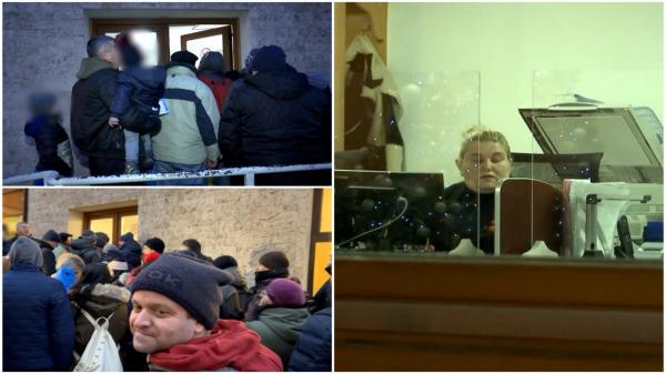 Haos în Cluj după ce un tânăr şi-a adus copilul ca să sară coada de 100 de persoane la parcare. "Ai o lege, dar şi o nesimţire mare"