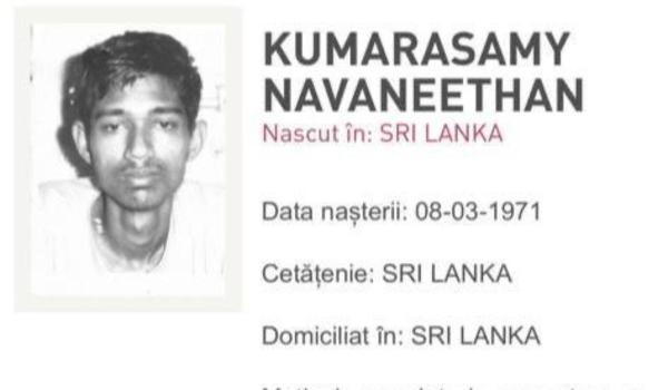 Srilankez, prins la 33 de ani după o crimă comisă în Bucureşti. A înfăşurat cadavrul victimei într-un covor, apoi l-a aruncat în Lacul Morii