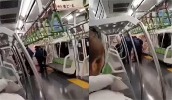 Atac în Tokyo. Trei persoane, înjunghiate de o femeie care s-a urcat într-un tren cu un cuțit. Le-a spus polițiștilor că voia să omoare pe cineva