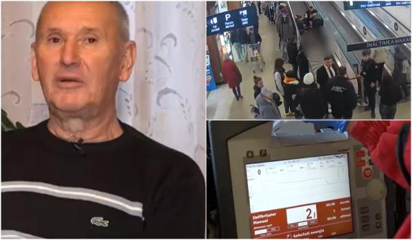 Salvare miraculoasă, după ce un bărbat a intrat în stop cardio-respirator, în mall. Îngeri păzitori i-au fost două tinere