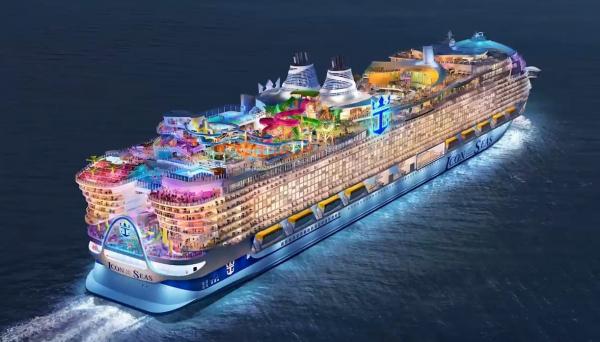 Icon of the Seas, cel mai mare vas de croazieră din lume, pornește în prima sa călătorie. Are 365 de metri lungime şi poate găzdui peste 5.000 de pasageri