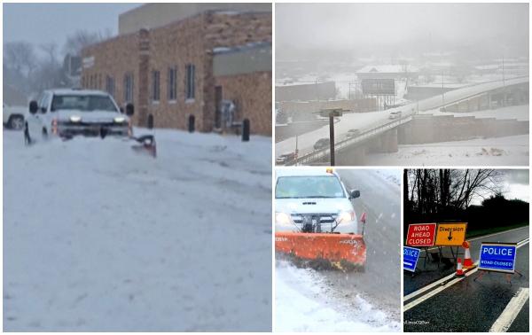 "Nu am ieşit toată ziua din casă, a fost prea frig şi prea multă zăpadă". Ciclonul polar a paralizat Europa. Drumuri blocate și accidente în lanț