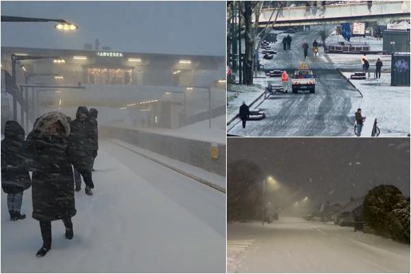 Ce este fenomenul "gheaţă neagră" care a băgat zeci de oameni în spital, în Franţa. Vestul Europei este încremenit de valul de aer polar