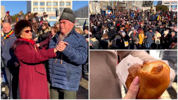 Ziua Unirii Principatelor, sărbătorită la Iași cu hore, poale în brâu moldoveneşti, dar și huiduieli: "Nu îmi place că suntem puțin divizaţi"