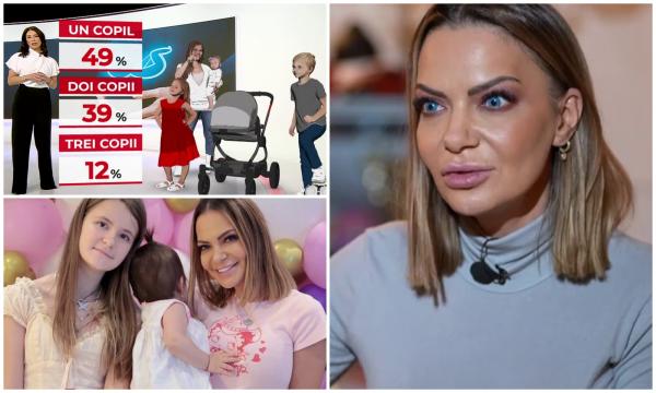 Un fenomen cu dublu tăiş îşi arată deja "colţii" în România. La ce vârstă devin femeile mame: 49% dintre părinţi au un singur copil. Andreea Antonescu: "E un full time job"