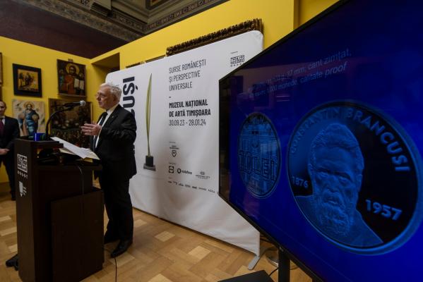 BNR a lansat o monedă dedicată lui Constantin Brâncuşi. Ce preţ va avea şi când va fi scoasă la vânzare