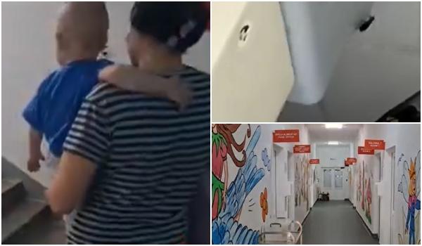 Gândaci filmaţi la Spitalul Judeţean Botoşani. Angajaţii dau vina pe rudele bolnavilor pentru apariţia insectelor. Copiii au fost mutaţi în secţia ORL