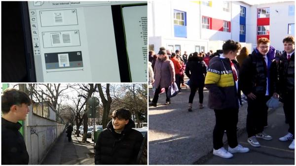 Simularea la Evaluare Naţională, proba la Română. Elevii şi-au făcut propriul barem la final: "Ce ai pus la aia cu adverbul foarte bine?"