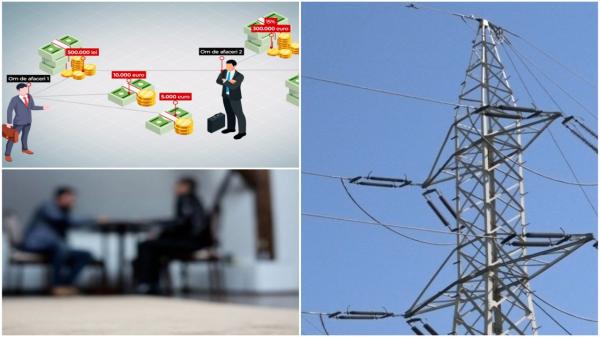 Traseul mitei din domeniul energiei. Un om de afaceri i-a dat peste 500.000 de lei unui alt antreprenor, ca să îl ajute să obţină contracte cu două companii de stat
