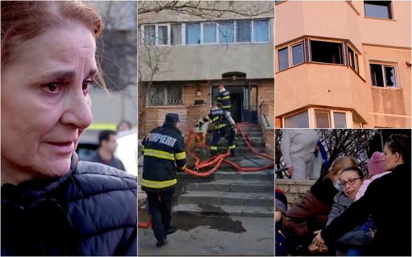 Incendiu cumplit într-un bloc din Constanţa. Fumul gros, observat de două tinere care treceau prin zonă. Cinci locatari au avut nevoie de îngrijiri