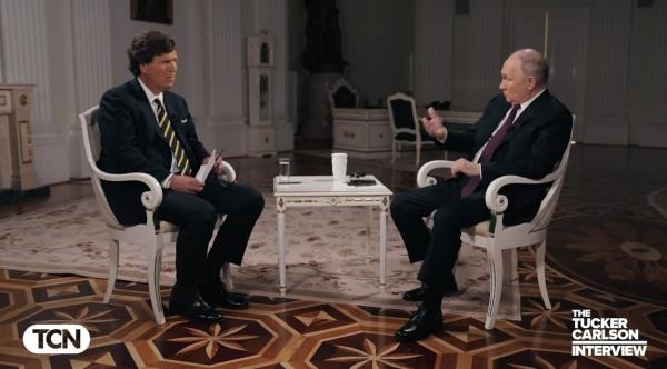 Vladimir Putin, atac direct la adresa SUA în interviul cu Tucker Carlson: "Nu ai nimic mai bun de făcut decât să lupţi în Ucraina? Pentru ce?"