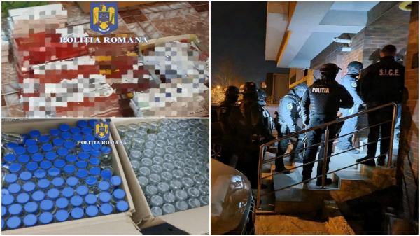 Contrabandă cu ţigări şi substanţe dopante. Poliţiştii au făcut 36 de percheziţii la Constanţa şi Năvodari
