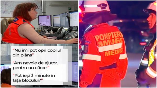 Cele mai bizare solicitări la 112. Românii cer ajutor la cumpărături, sfaturi împotriva fantomelor sau soţilor care nu îşi fac datoria conjugală