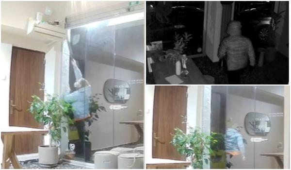 Un neurochirurg din Bucureşti, prins în timp ce tăia cu maceta cablul de internet al unei cafenele. Poliţiştii au folosit pistoalele pentru a-l opri