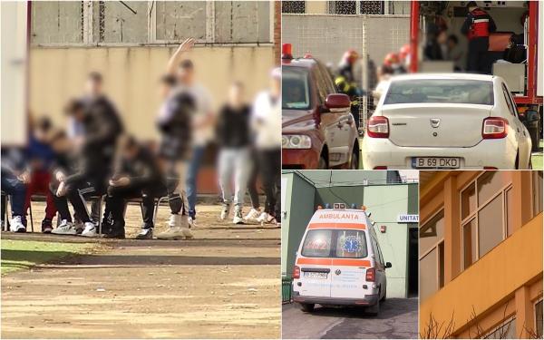 Momentul în care elevul din Capitală a scos spray-ul paralizant şi a băgat 16 liceeni în spital: "L-au pus jos, l-au luat la pumni, la picioare". Agresorul, apărat de tată