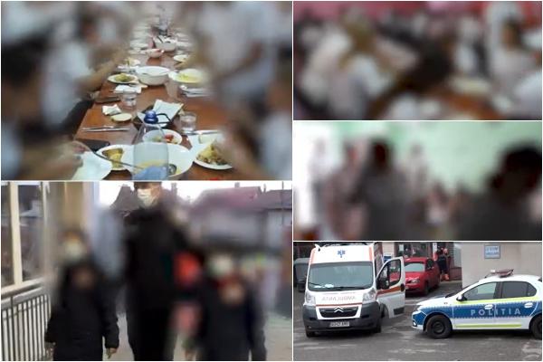 Cantonament încheiat pe patul de spital. 14 elevi ai unei tabere de fotbal au făcut toxiinfecţie după ce au mâncat prânzul la o  pensiune în Argeş