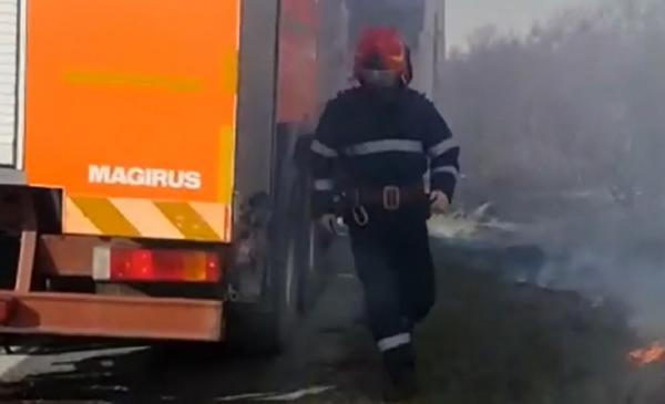 Sfârşit cumplit pentru o femeie din Vâlcea. A ars de vie în propria livadă. Vecinii i-au auzit ţipetele şi au sunat la 112