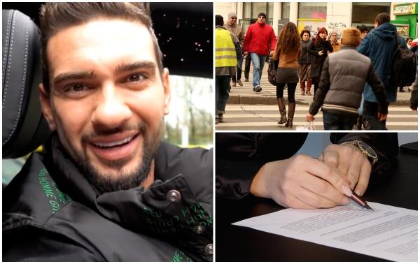 Cum îţi poţi schimba numele din buletin. Dorian Popa şi-a adăugat un prenume celebru