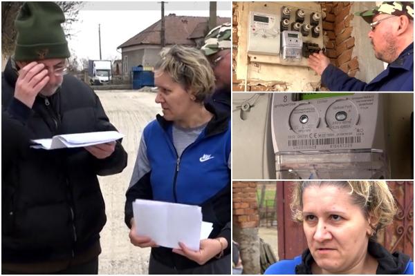 Factură de infarct pentru o familie dintr-un sat din Hunedoara. Le-a fost tăiat curentul, iar acum copiii îşi fac temele la lampă