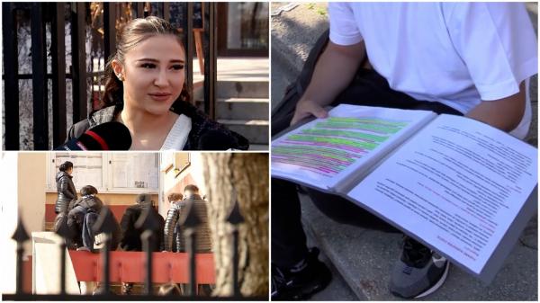 Reacția unei eleve după ce a ieșit de la simularea de Bac la română: "Am avut Lucian Blaga, să facem un eseu și am scris Corona"