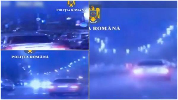 Un şofer începător de 19 ani, urmărit de poliţişti pe străzile din Bacău, după ce a refuzat să oprească. Băiatul avea permisul suspendat