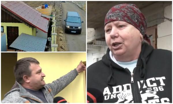 "Soluţia provizorie" care a născut un coşmar pentru locuitorii unui oraş din Suceava. "Ne scutură în casă, gardul ni l-a fărâmat"