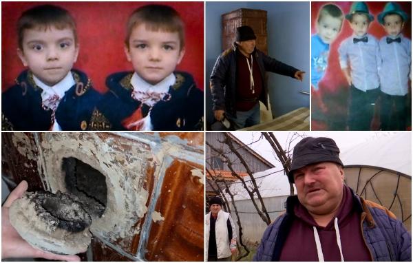 "Cât au fost de iubiţi să plece înveliţi în pătură". Gemenii Sebi şi David au murit lângă bunica lor, după ce s-au intoxicat cu monoxid de carbon. Femeia, în stare gravă