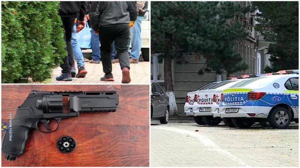 Elev din Hunedoara, prins cu un pistol ascuns printre cărţi. Ce le-a spus băiatul de 17 ani poliţiştilor